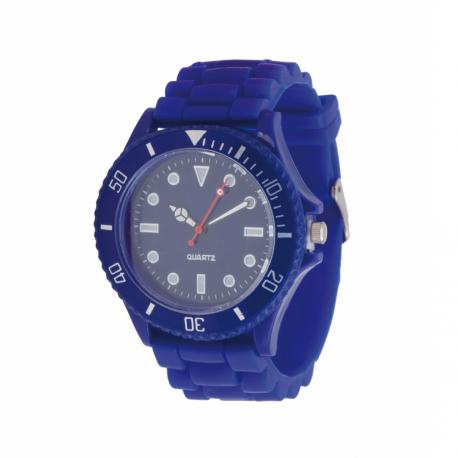 Reloj de agujas con pulsera de silicona Fobex
