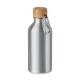 Botella de aluminio 400 ml Amel Ref.MDMO6490-PLATA MATE 