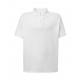 Polo de hombre regular PORA210 210g/m2 Ref.JHKPORA210-BLANCO