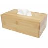 Soporte para caja de pañuelos de bambú Inan
