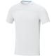 Camiseta cool fit de manga corta para hombre en GRS reciclado Borax Ref.PF37522-BLANCO