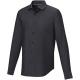 Camiseta orgánica GOTS de manga larga para hombre Cuprite Ref.PF37524-NEGRO INTENSO