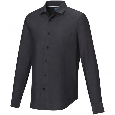 Camiseta orgánica GOTS de manga larga para hombre Cuprite