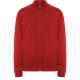 Sudadera de cuello alto con cremallera a tono ULAN Ref.RCQ6439-ROJO