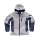 Sudadera combinada con capucha y cierre de cremallera WORKTEAM WF2605 Ref.WTWF2605-GRIS/MARINO