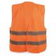 Chaleco reflectante naranja 
