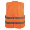 Chaleco reflectante naranja "visibility"