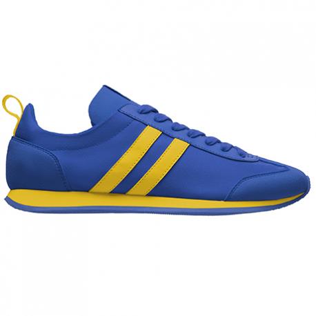 Zapatilla casual retro con puntera estrecha y suela de goma Nadal