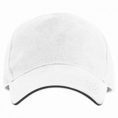 Gorra de 5 paneles con sándwich a contraste Eris