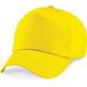 Gorra original - 5 paneles Ref.TTB10-AMARILLO 