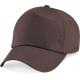 Gorra original - 5 paneles Ref.TTB10-CHOCOLATE 