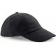 Gorra de perfil bajo algodón drill grueso - 6 paneles Ref.TTB58-NEGRO 