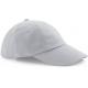 Gorra de perfil bajo algodón drill grueso - 6 paneles Ref.TTB58-GRIS CLARO 