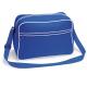 Bolsa retro con bandolera Ref.TTBG14-AZUL REAL/BLANCO 