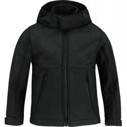 Chaqueta softshell con capucha niños