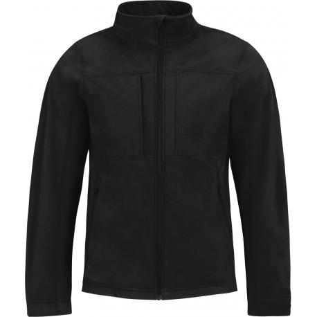 Chaqueta softshell con capucha hombre