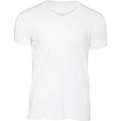 Camiseta triblend cuello de pico hombre
