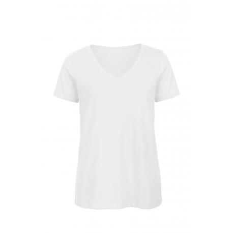 Camiseta organic Inspire cuello de pico mujer