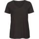 Camiseta organic Inspire cuello de pico mujer Ref.TTCGTW045-NEGRO
