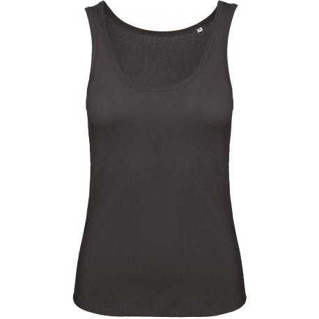 Camiseta orgánica inspire sin mangas mujer