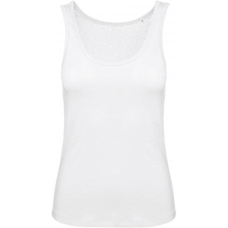 Camiseta orgánica inspire sin mangas mujer