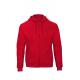 Id.205 sudadera capucha y cremallera Ref.TTCGWUI25-RED