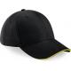 Gorra athleisure - 6 paneles Ref.TTB20-AMARILLO NEGRO 