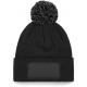 Gorro parche snowstar® con pompón  Ref.TTB443-NEGRO/GRAPHITE GREY 