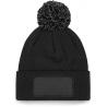 Gorro parche snowstar® con pompón 