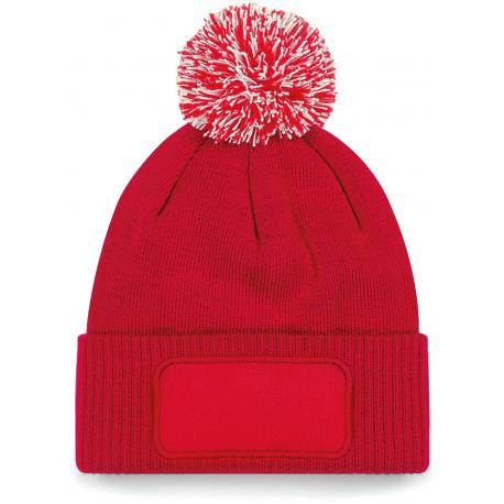 Gorro parche snowstar® con pompón 