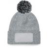 Gorro parche snowstar® con pompón 