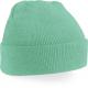 Gorro original - borde vuelto Ref.TTB45-MENTA VERDE 