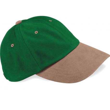 Gorra de perfil bajo de algodón peinado - 6 paneles