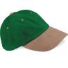 Gorra de perfil bajo de algodón peinado - 6 paneles