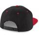 Gorra snapback contrastada - 5 paneles Ref.TTB610C-ROJO NEGRO/CLASICO 