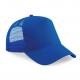 Gorra americana de 5 paneles Ref.TTB640-BRIGHT ROYAL/BRIGHT ROYAL 