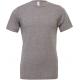 Camiseta Triblend cuello redondo Ref.TTBE3413-TRIBLEND GRIS