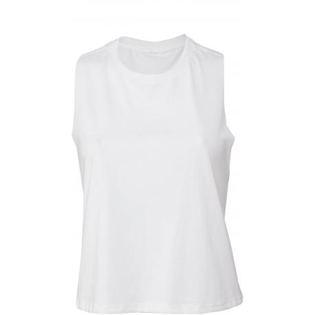 Camiseta sin mangas crop