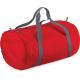 Bolsa cilíndrica plegable Ref.TTBG150-ROJO CLASICO 