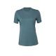 Camiseta de algodón peinado cuello redondo Heather Ref.TTBE6400CVC-HEATHER DEEP TEAL