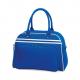 Bolsa retro bowling Ref.TTBG75-ROYAL/BLANCO BRILLANTE 