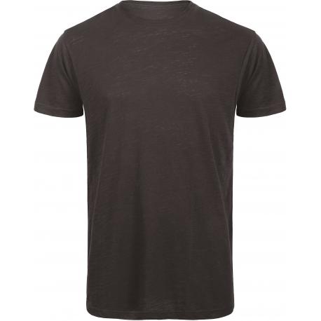 Camiseta de algodón orgánico Slub inspire hombre