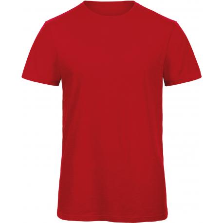 Camiseta de algodón orgánico Slub inspire hombre