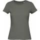 Camiseta de algodón orgánico de mujer Inspire Ref.TTCGTW043-CAQUI MILENARIO