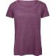 Camiseta Triblend de mujer para serigrafía Ref.TTCGTW056-BREZO PURPURA