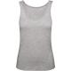 Camiseta orgánica inspire sin mangas mujer Ref.TTCGTW073-GRIS DEPORTIVO