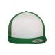 Gorra classic trucker con cinta Buckram Ref.TTFL6006W-KELLY/WHITE 