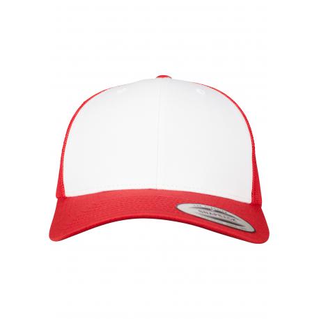 Gorra retro trucker colored front paneles de malla