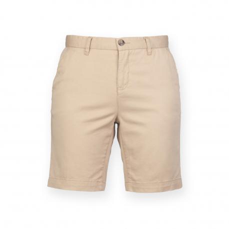 Short chino stretch mujer