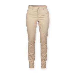 Pantalón chino stretch mujer